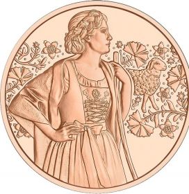 Лоден (Валяная шерстяная ткань )10 евро Австрия 2026