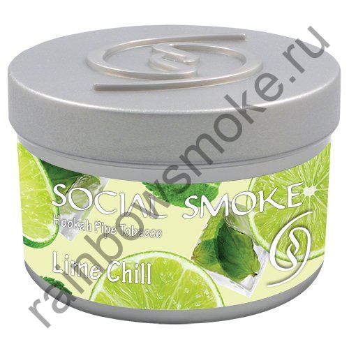 Social Smoke 100 гр - Lime Chill (Лайм Мята)