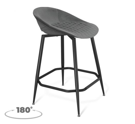 Стул полубарный  SHT-ST19-SF2/S1480-1