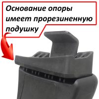 Багажник на крышу Hyundai Creta 2016-21 (без рейлингов), ЕД, крыловидные дуги