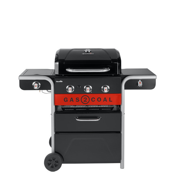 Угольный + Газовый гриль Char-Broil Gas2Coal Hybrid 3B, 4 горелки