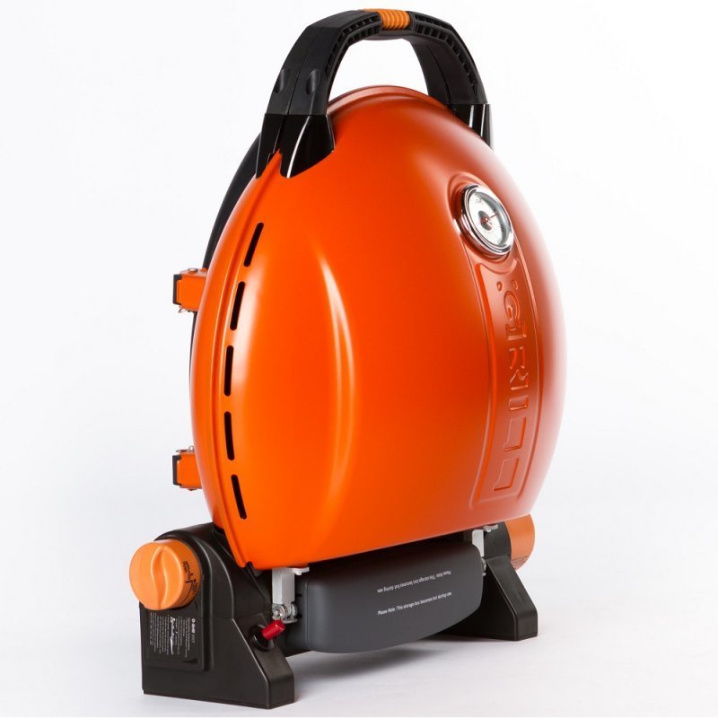 Портативный газовый гриль O-Grill 800T (оранжевый), 1 горелка