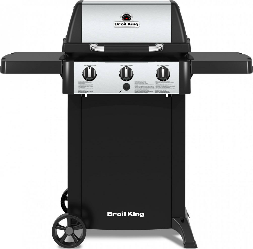 Газовый гриль Broil King GEM 310, 3 горелки, чёрный