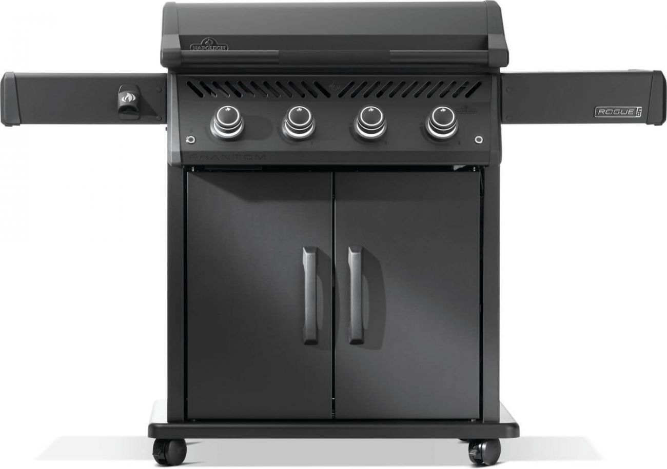 Газовый гридль (жарочная плита) Napoleon Rogue PRO Phantom 30, 4 горелки, 70x44 см, чёрный