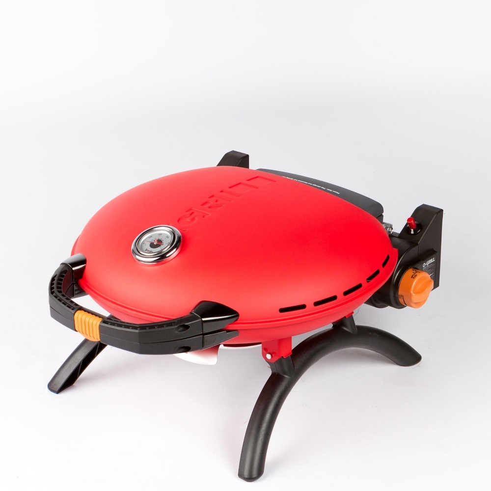 Портативный газовый гриль O-Grill 700T (красный), 1 горелка