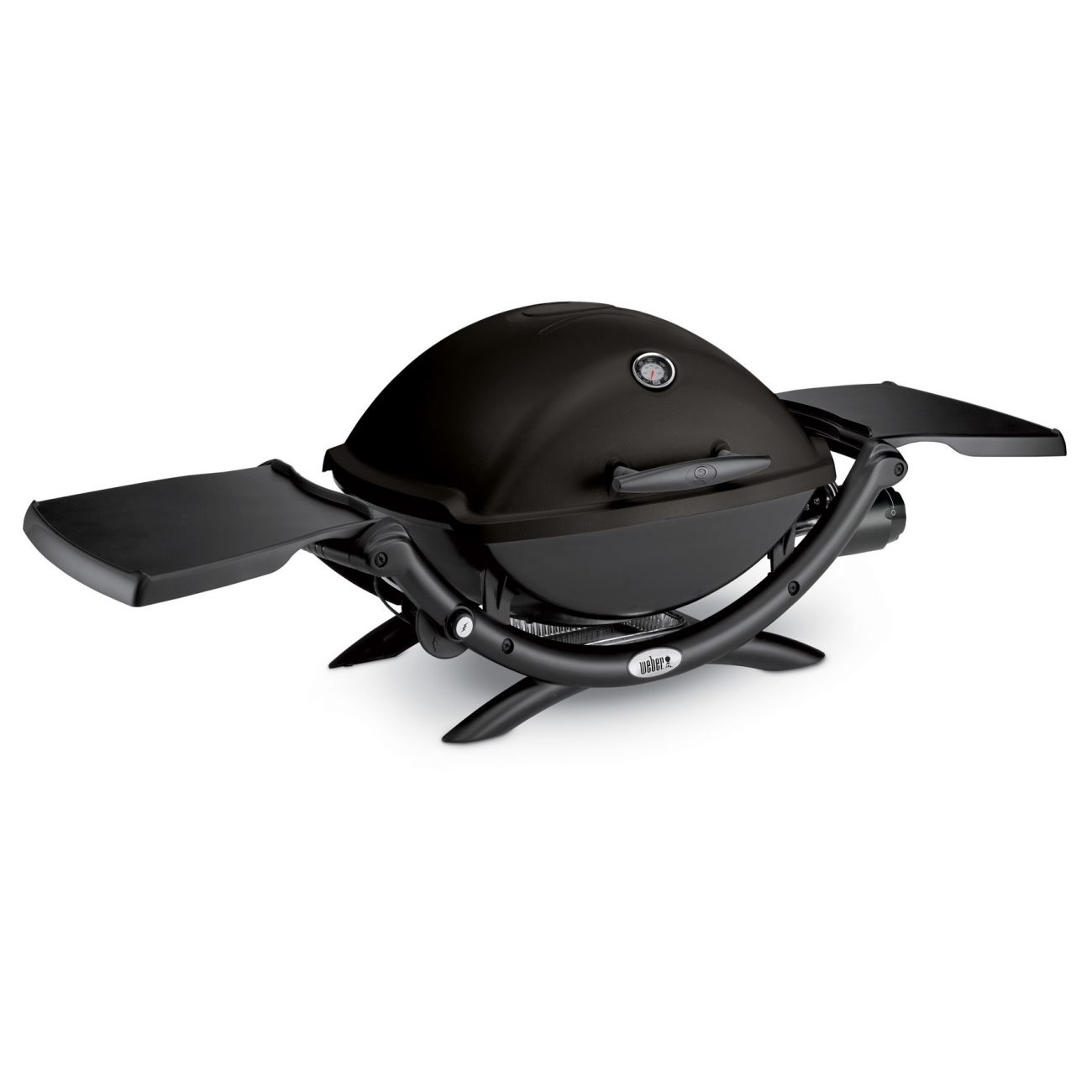 Портативный газовый гриль Weber Q 2200, 1 горелка, чёрный