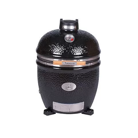 Керамический гриль Monolith Classic Black PRO 2.0