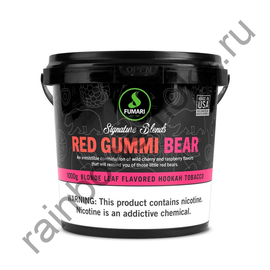 Fumari 250 гр - Red Gummi Bear (Красный Мармеладный Мишка)