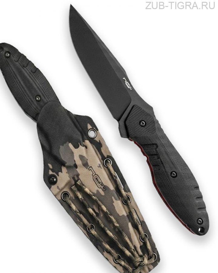 Нож тактический Talion Blackwash Black