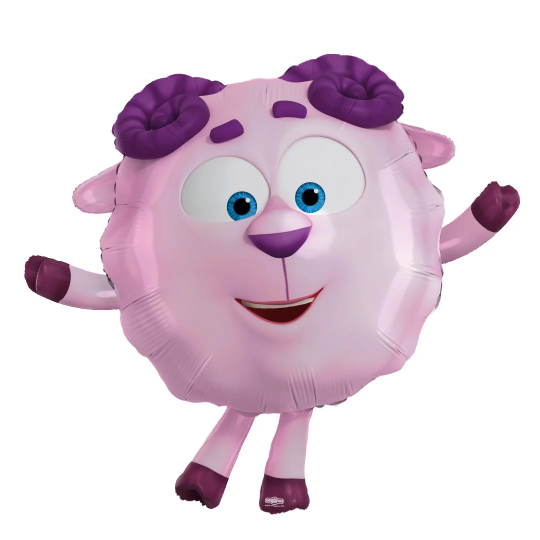 Бараш фигурный шар фольгированный с гелием