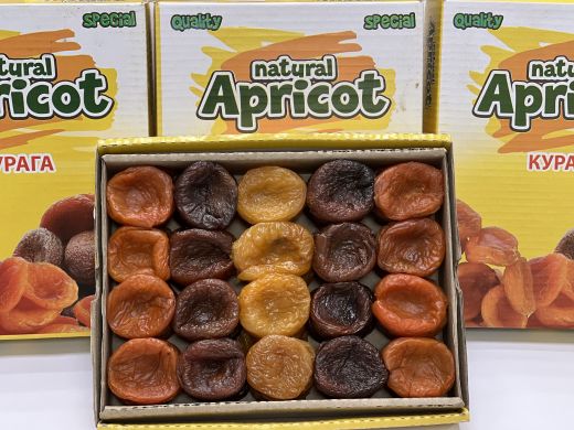 Курага Ассорти (Абрикос, Лимон Джамбо, Натуральная), 1кг