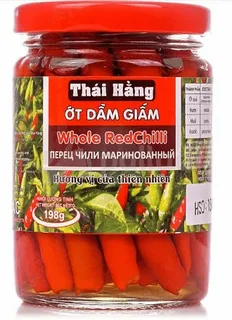 Перец Чили маринованный красный острый, 500гр
