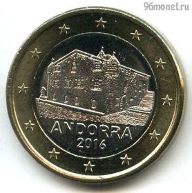 Андорра 1 евро 2016