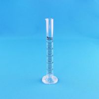 Цилиндр мерный Labdevices 1-10-2, 10 мл, стекло Boro 3.3, со стеклянным основанием, с носиком, градуированный