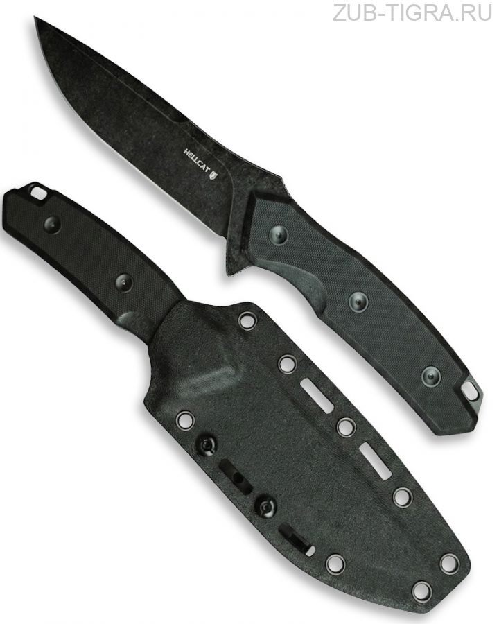 Нож тактический Hellcat CQB Blackwash Black