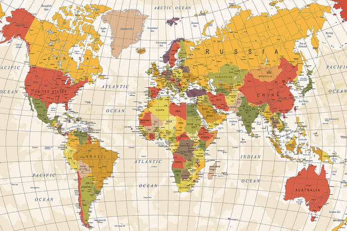 Фон стена "Map2"