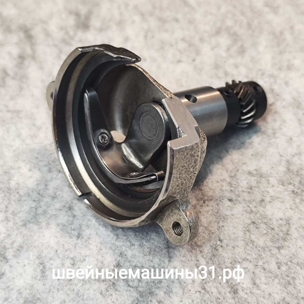 Корпус хода челнока, толкатель челнока, шестерня привода челнока в сборе Janome и др. Количество зубьев - 16     Цена 1000 руб.
