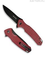 Нож складной Hellcat Mini Blackwash Burgundy