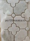 Плитка Мозаика ЭСТЕТИК АЙВОРИ материал Мрамор зеленый, размер, мм: 298*298*7