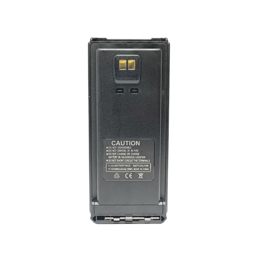 Аккумулятор TYT UVL-15W 3800 мАч c Type-C и с клипсой