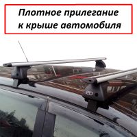 Багажник на крышу Haval Jolion (без рейлингов), ЕД, крыловидные дуги