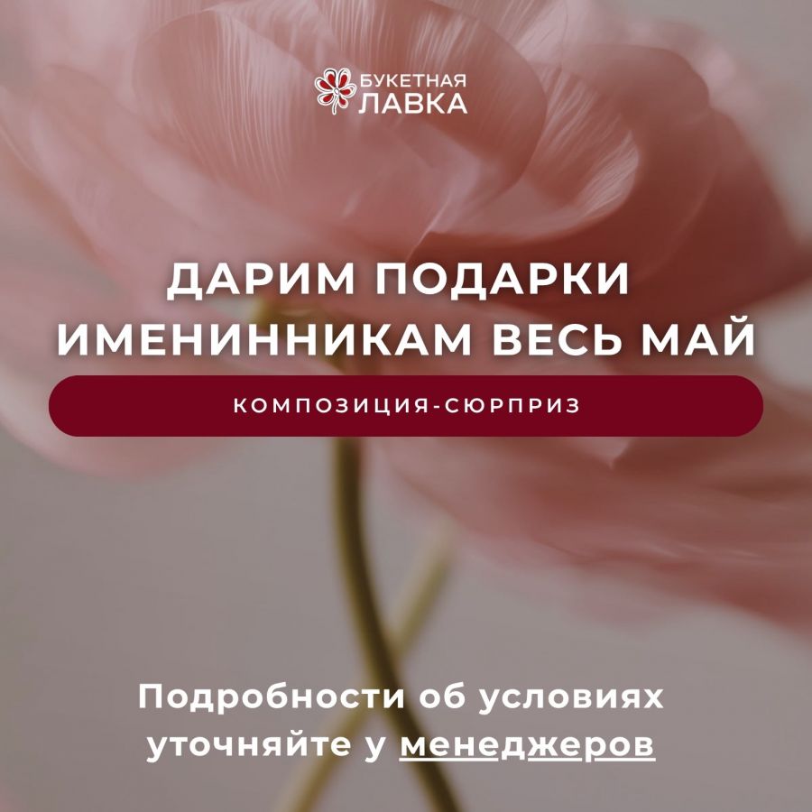 Композиция Подарок для именинника