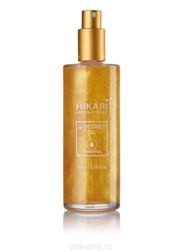 U-Secret Oil Увлажняющие масло для лица и тела Hikari (Хикари) 100 мл