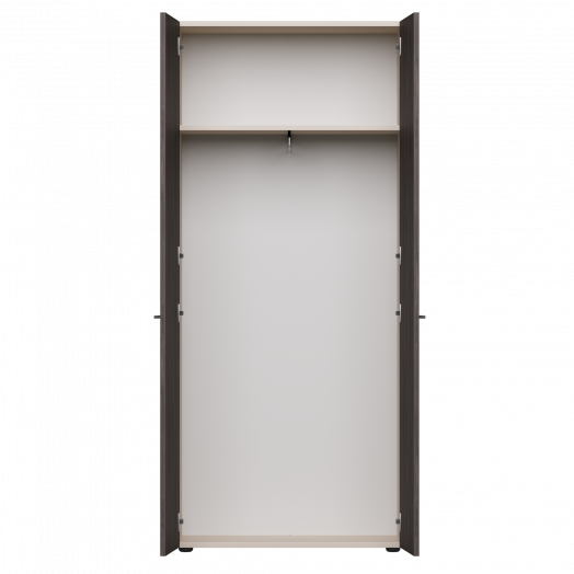 Гардероб EVO 800х383x1835 Кашемир/Дуб Пасадена