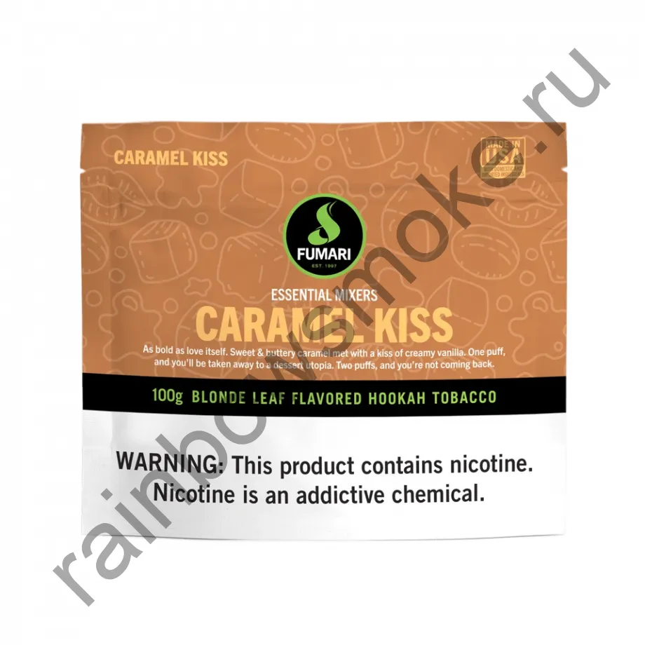 Fumari 100 гр - Caramel Kiss (Карамельный Поцелуй)