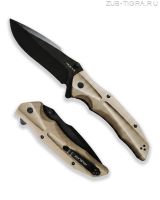 Нож HT-2 Blackwash Tan