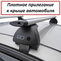 Багажник на крышу Lada Iskra sedan / universal, ЕД, крыловидные дуги