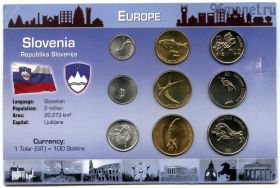 Словения набор 1992-2004