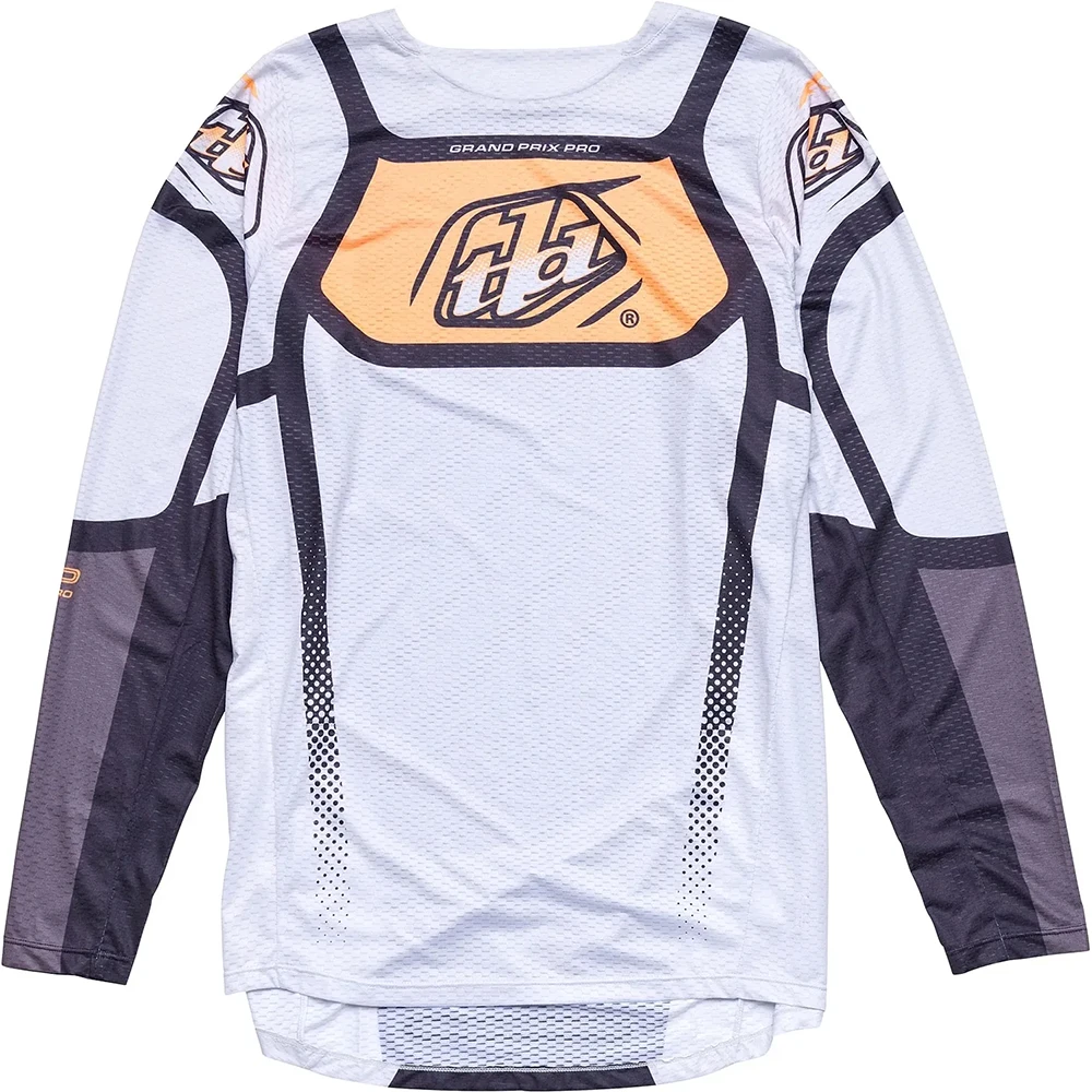 Troy Lee Designs GP Pro Air Bands Gray/Neo Orange джерси для мотокросса