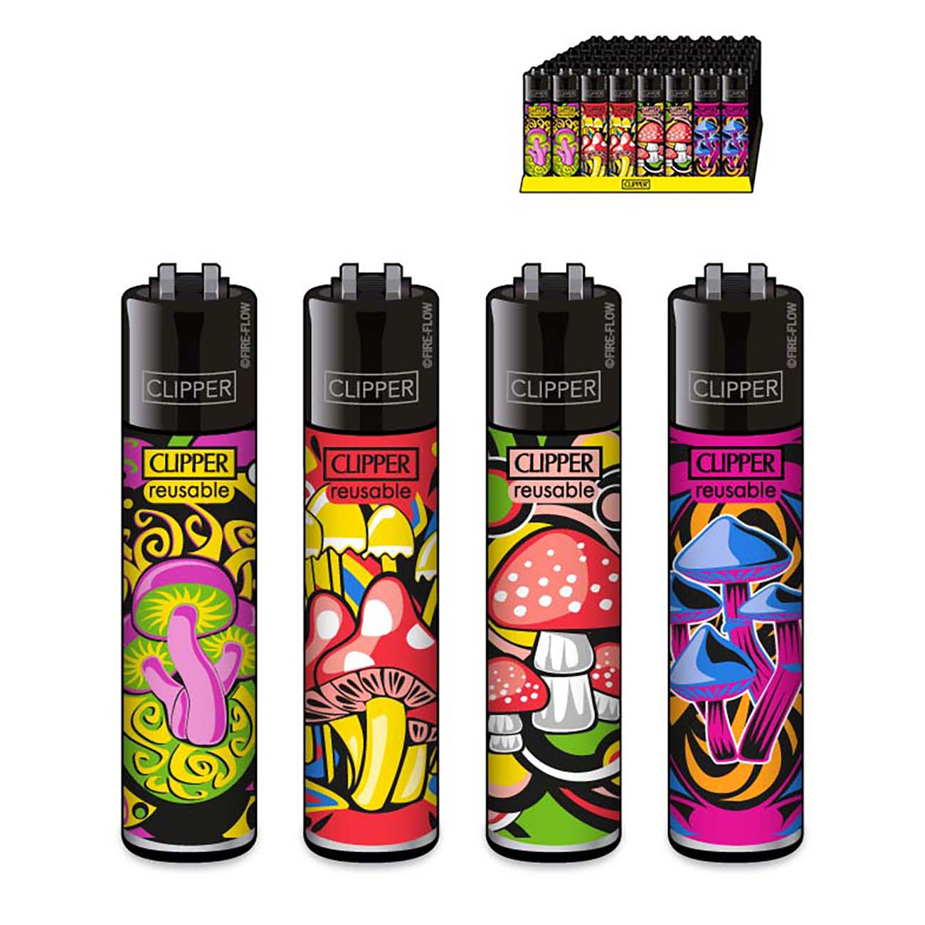 Зажигалка Clipper Mushroom