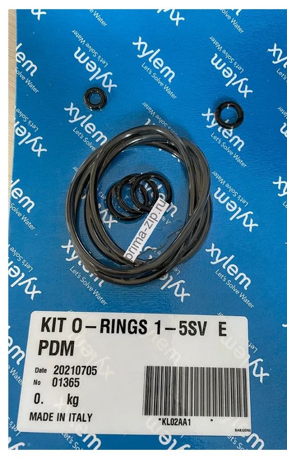 Lowara арт. KL02AA1 Комплект колец KIT OR 1-5SV EPDM