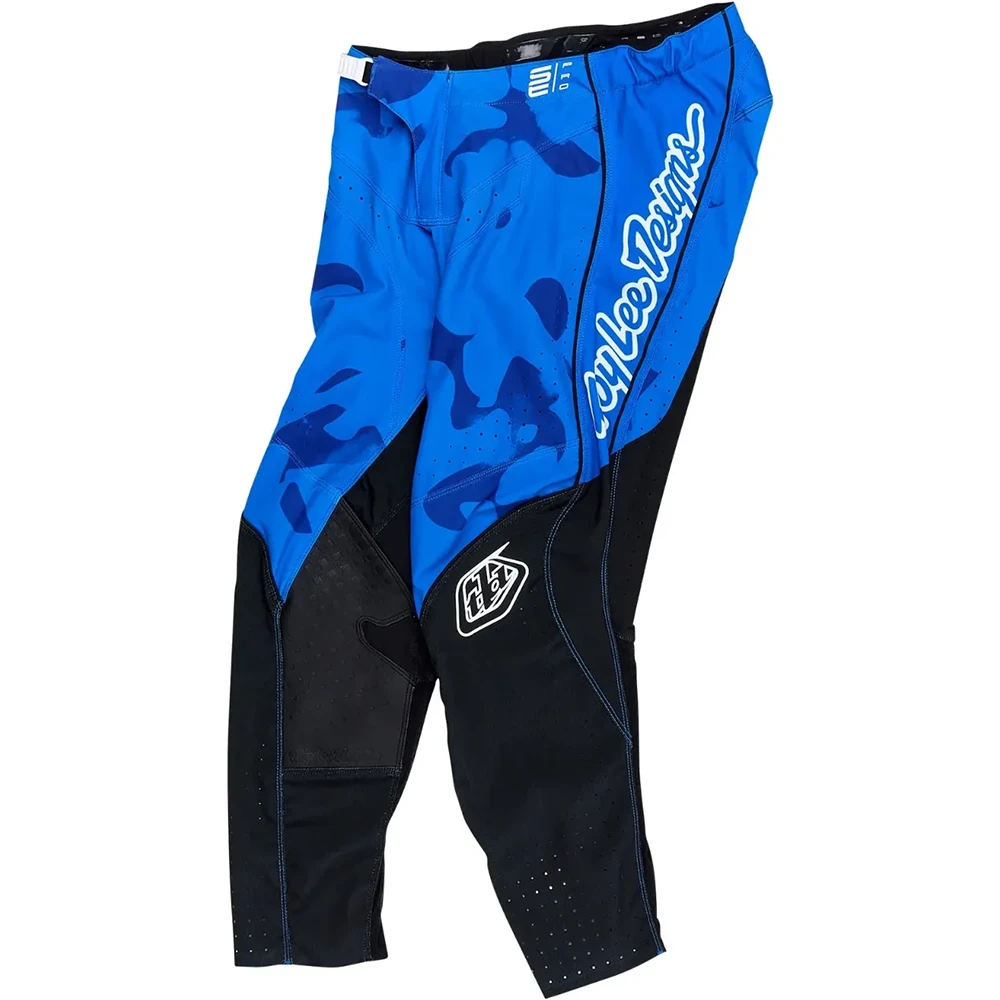 Troy Lee Designs SE Pro Blotted Bright Blue для мотокросса