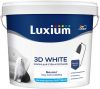 Краска Ослепительно Белая Luxium Dulux 3D White 2.5л Инетрьерная для Стен и Потолка, Матовая, Белая / Люксиум 3Д Вайт