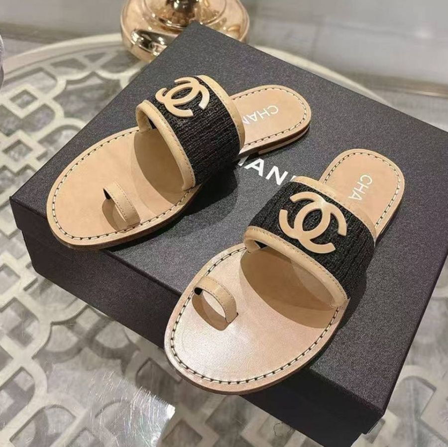 Шлепанцы CHANEL Premium