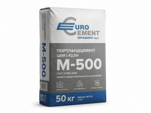 Евроцемент М-500 50 кг