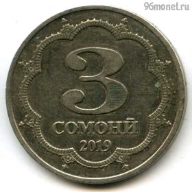 Таджикистан 3 сомони 2019