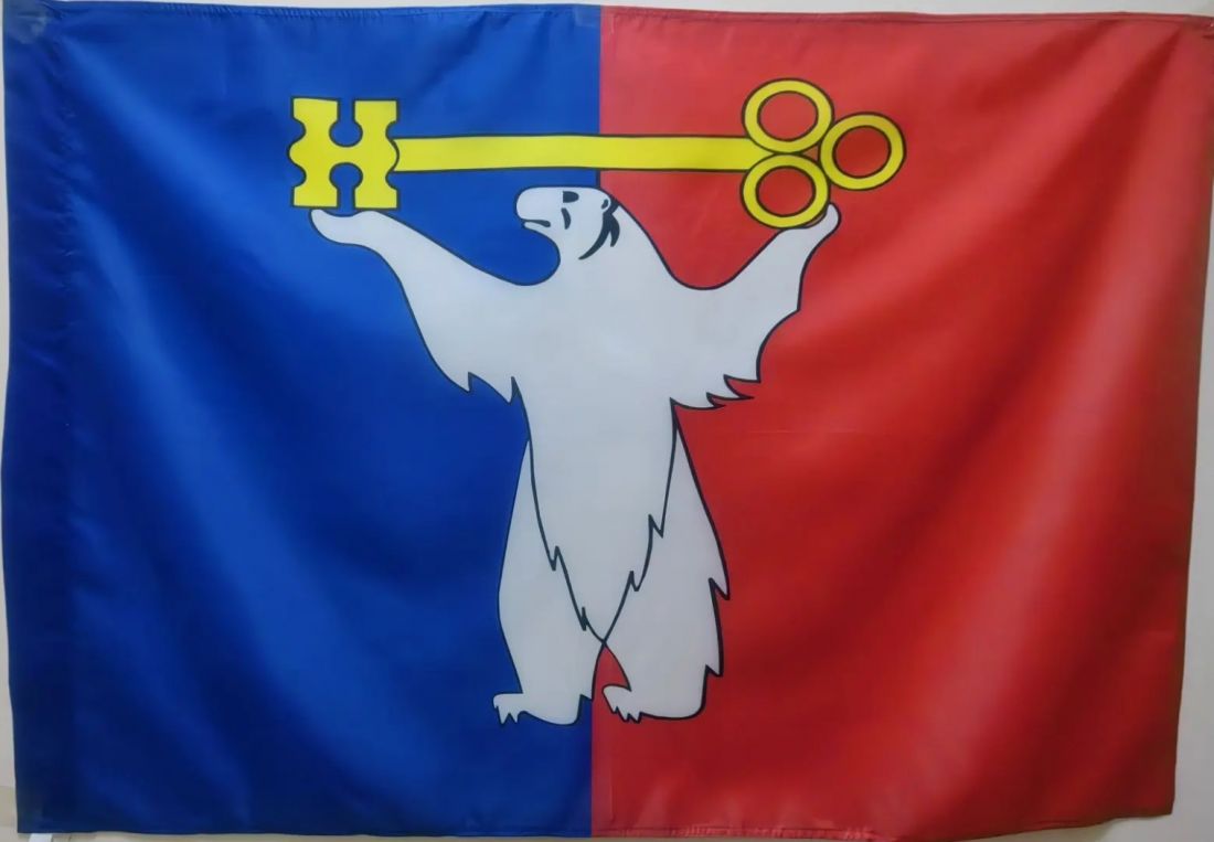 Флаг Норильска 135х90см
