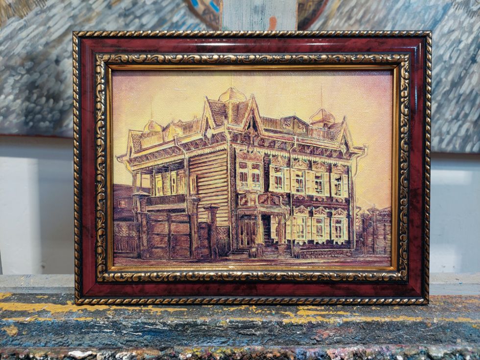 картина "Дом купца Шастина (Дом Европы)"