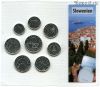 Словения набор евро 2007 покрытие платиной