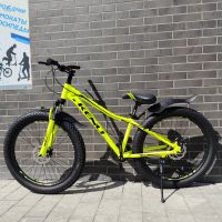 Велосипед 26" х 3.0" алюминиевый спицы полуфэт kenli WH