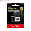 Карта памяти micro SDXC 256Gb Sandisk Extreme Pro UHS-I U3 V30 A2 + ADP (200/90 MB/s) SDSQXCD-256G-GN6MA