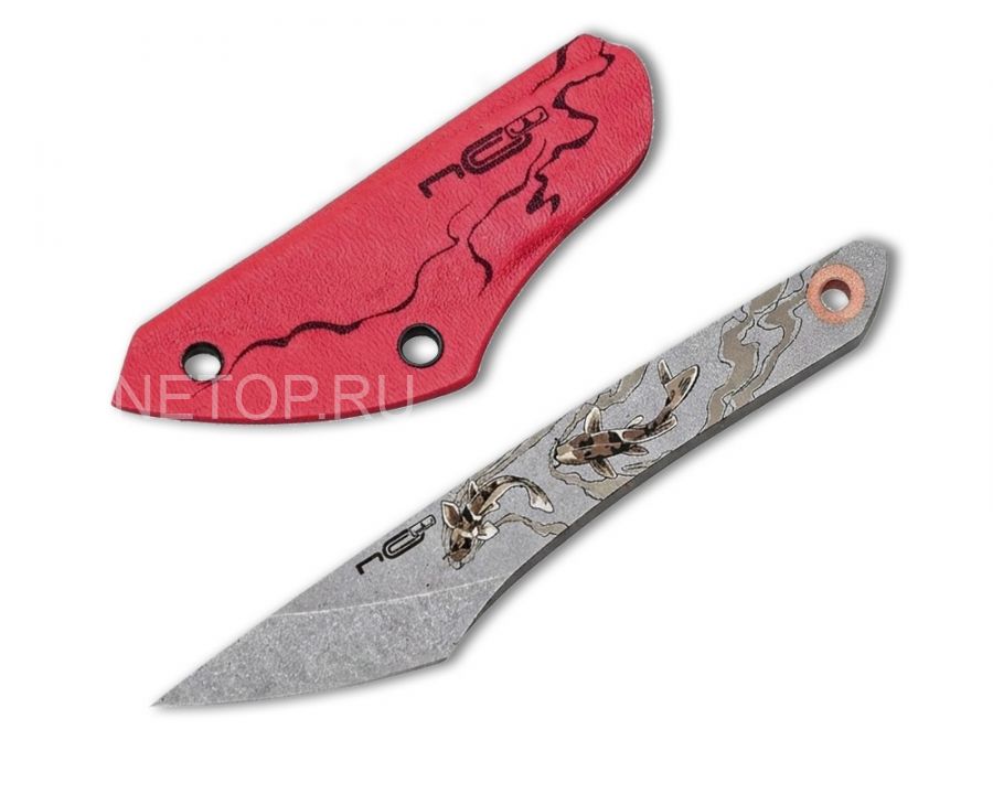 Нож N.C.Custom KOI RED