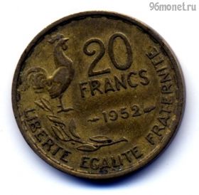 Франция 20 франков 1952