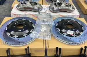 Диски тормозные роторные 362мм + суппорта и колодки передние, на Tiggo 8 PROMAX 2.0 и Jaecoo J7 4WD
