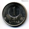 Литва 1 лит 2008