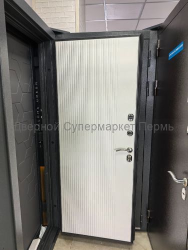 ТЕПЛО Аляска антрацит белый эмалит